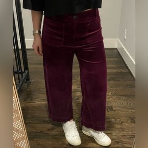 Purple Corduroy Pants